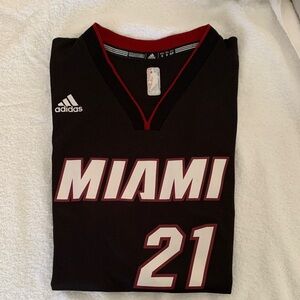 Whiteside Adidas Heat Jersey #21